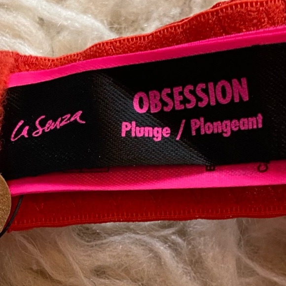 La SENZA Obsession Push Up Plunge Bra NWT - Picture 4 of 5